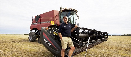 Новый мировой рекорд Case IH на уборке пшеницы