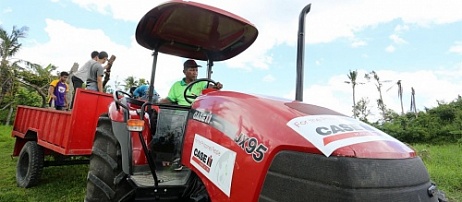 CNH Industrial contribution to philippines relief efforts continues