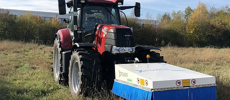 CNH Industrial Электрическая система для борьбы с сорняками Novel XPower завоевала для бренда Case IH бронзовую медаль за инновации 2019 SIMA